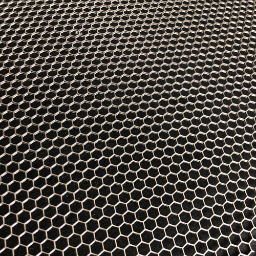 Lochblech stahl hexagonal - stahl,