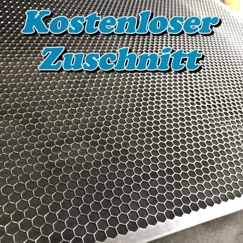 Stahl lochblech dc01 hexagonal - stahl,