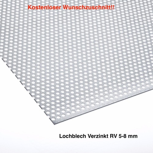 Stahl verzinkt lochblech - stahl,