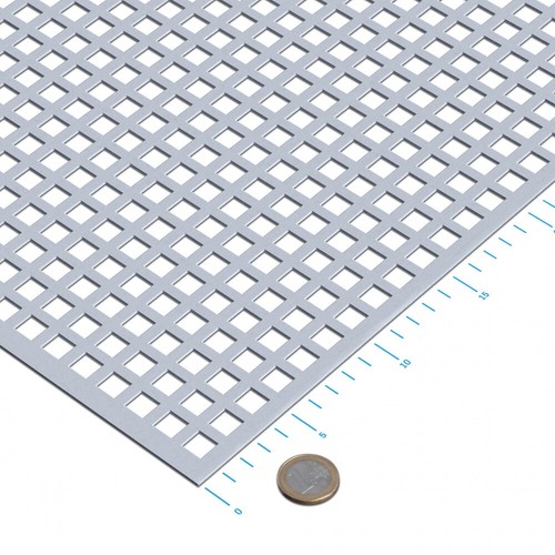 Lochblech alu aluminium 2mm - alu,