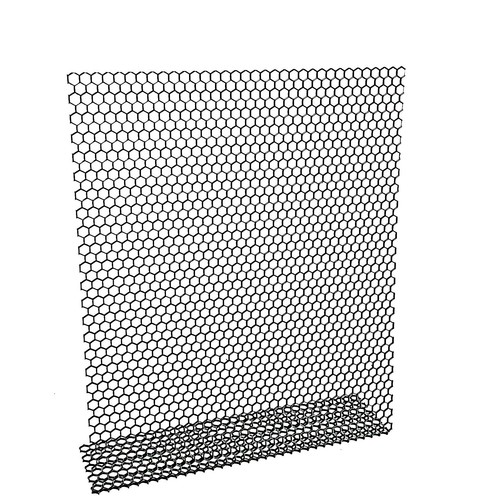 Stahl lochblech hexagonal - lochblech,