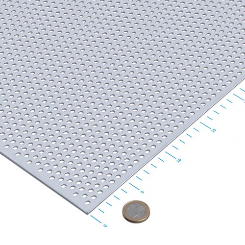 Lochblech alu aluminium 2mm - alu,
