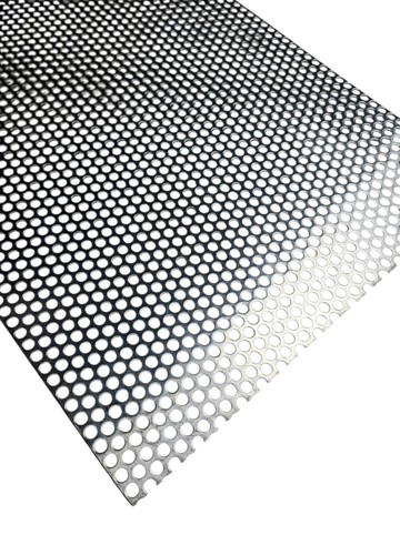Lochblech aluminium 1mm - aluminium,